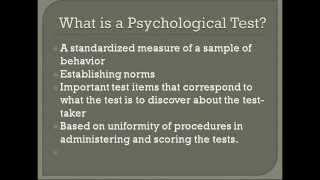 Psychological Tests Explained [upl. by Omor490]