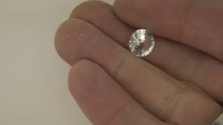 The easiest way to tell a real diamond from a fake diamond [upl. by Annaoj]