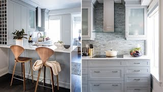 Interior Design How To Make A Small Kitchen Feel Grand [upl. by Nonnahsal]