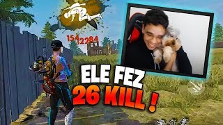 FRAZÃO MATA METADE DO MAPA E SUPERA OS HACKERS NO FREE FIRE [upl. by Darius]