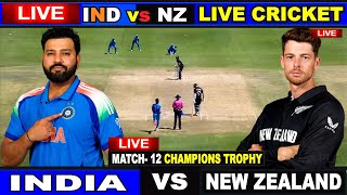 🔴Live IND vs NZ 12th ODI  Live Scores amp Commentary  India vs New Zealand  2nd Innings [upl. by Ardnuas716]