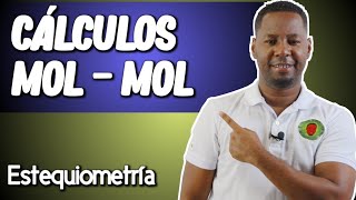 Estequiometría CÁLCULOS MOL  MOL [upl. by Fortin]