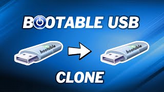 How to Clone Bootable USB Drive to Another USB Drive [upl. by Emilia]