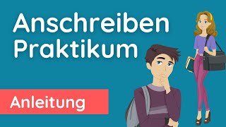 ✅ Anschreiben Schülerpraktikum mit Beispiel [upl. by Angelo961]