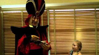 Jafar from Aladdin in Walt Disney World Hollywood Studios [upl. by Bedad]