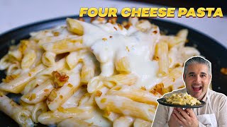 How to Make FOUR CHEESE PASTA Like an Italian [upl. by Trager]