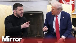 IN FULL Trump and Zelenskyy heated White House meeting [upl. by Ellehcsar]