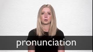 How to pronounce PRONUNCIATION in British English [upl. by Lupiv]