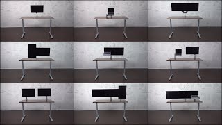 Range Single amp Dual Monitor Arms by UPLIFT Desk [upl. by Norel]