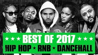 🔥 Hot Right Now  Best of 2017  Best RampB Hip Hop Rap Dancehall Songs of 2017  New Year 2018 Mix [upl. by Clemmie]