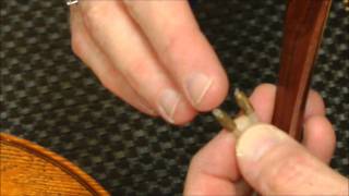 How to Change a Violin Tailpiece [upl. by Eilama786]