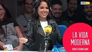 Becky G quotEstoy muy orgullosa de Mayoresquot LaVidaModerna [upl. by Farkas]