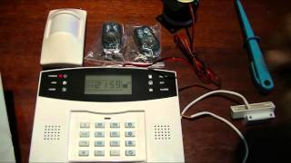 Wireless GSM alarm full review programming and test [upl. by Nylsirhc304]