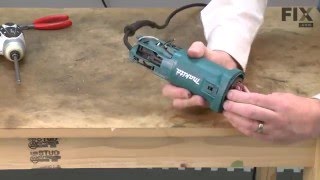 Makita Angle Grinder Repair – How to replace the 115V Field [upl. by Brookhouse]