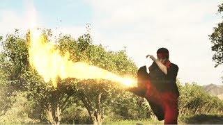 Earthbending vs Firebending Live action [upl. by Eryn]