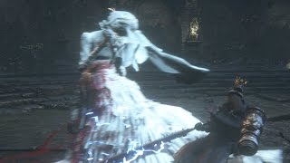 Bloodborne Yharnam Pthumerian Queen Secret Boss Fight 1080p [upl. by Notsahc]