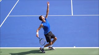 ATP Tennis Serve Slow Motion Compilation 2020  Federer  Nadal  Sampras [upl. by Eillek969]