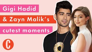 Gigi Hadid and Zayn Maliks cutest moments from how they met to baby news  Cosmopolitan UK [upl. by Collie]