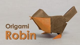 Origami Bird Tutorial Robin David Brill [upl. by Lime]