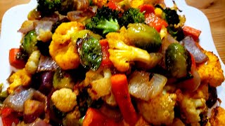 Easy Oven Roasted Vegetables Recipe [upl. by Tsenre]