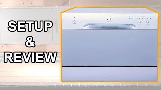 SPT Countertop Dishwasher Setup amp Review  For Small Kitchens [upl. by Brunk]