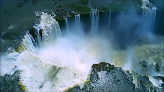 Cataratas Iguaçu Brasil HD Argentina Foz Iguazu Waterfalls [upl. by Leinnad751]