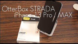 OtterBox STRADA FOLIO  Leather  iPhone 13 Pro  MAX  Review [upl. by Sollars]