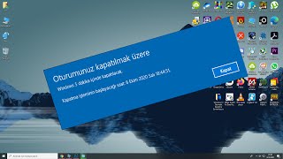 Windows 10da Otomatik Kapatma Zamanlayıcısı [upl. by Rheta]