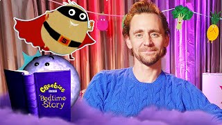 Bedtime Stories  Tom Hiddleston reads Supertato  CBeebies [upl. by Ynahpets570]