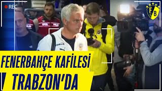 Fenerbahçe Kafilesi Trabzonda İşte O Görüntüler [upl. by Cutler]