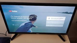 Unboxing Smart tv Qilive 24quot auchan alcampo [upl. by Fougere]