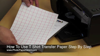 How To Use T Shirt Transfer Paper Step By Step [upl. by Rye302]