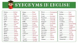 120 Super Common Synonyms to Increase Your Vocabulary in English [upl. by Graham464]