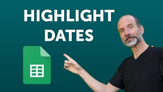 Google Sheets  Highlight Expiration or Due Dates [upl. by Ainuj749]