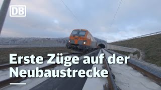 Erste Züge auf der Neubaustrecke [upl. by Mauro123]