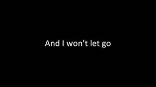 Rascal Flatts  I Wont Let Go Lyrics [upl. by Lrac]