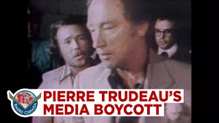 Pierre Trudeau and the media boycott 1983 [upl. by Lokcin]