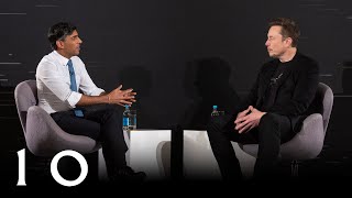 Elon Musk amp Rishi Sunak Interview IN FULL [upl. by Hermes]