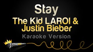 The Kid LAROI amp Justin Bieber  Stay Karaoke Version [upl. by Imotih]