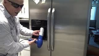 FROZEN WATER DISPENSER IN REFRIGERATOR QUICK FIX [upl. by May886]