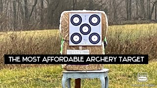 DIY Archery target extremely affordable and effective [upl. by Tdnarb]