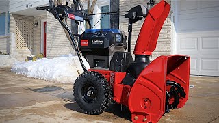 Toros FIRST Battery Powered 2Stage Snowblower  Power Max e24 [upl. by Zertnom]