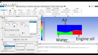 Multiphase Flow VOF by Ansys [upl. by Calle]