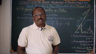 Derive Eulers Equation of motion  M136 Fluid Mechanics in Tamil [upl. by Dalury531]