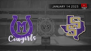 GIRLS BASKETBALL Cowgirls vs Armadillos [upl. by Janna320]