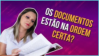 ORDEM DE DOCUMENTOS DO PRONTUÁRIO  Como organizar o prontuário do paciente [upl. by Ainoet]