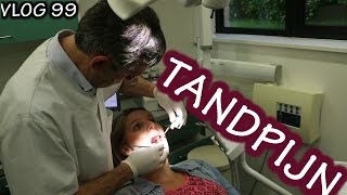 TANDARTSBEZOEK GAATJE IN TAND  VLOG 99 [upl. by Vivia]