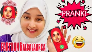 PRANK FARTUUN BALBALAARKA KUSAMEEYEY ILA DAAWO [upl. by Oberstone]