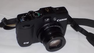 Canon PowerShot G16 Camera review by owner [upl. by Ennaylil333]