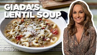 Giada De Laurentiis Makes Lentil Soup  Everyday Italian  Food Network [upl. by Genaro32]